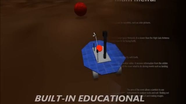 Space Rover Simulator- a free 3D educational game with realistic physics! смотреть онлайн