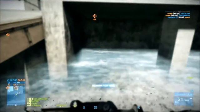 My lovely M16A3 on Strike at Karkand [BF3] смотреть онлайн