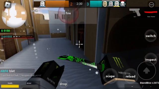 Челлендж на нож! (Минус 6к голды | StandBlox) смотреть онлайн