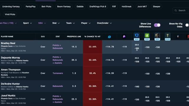 PRIZEPICKS NBA FRIDAY 3/25 CORE PLAYER PROPS!! смотреть онлайн