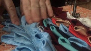 Коврик для ванной из старых вещей. Шью заказ.