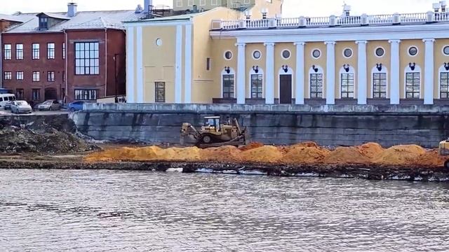 DJ. г.Челябинск. Благоустройство набережной в центре Челябинска продолжается. 14.03.2020г. смотреть онлайн