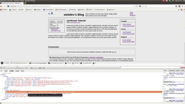 5. assets / Assetic / Fehlerseiten - symfony 2 Tutorial - webdev's Blog смотреть онлайн