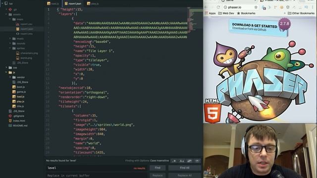 Phaser: How to Make Games for the Web - Tilemaps and Layers смотреть онлайн