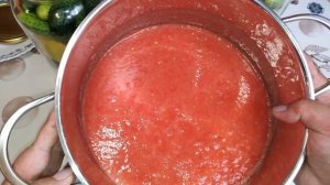 ОГУРЦЫ В ТОМАТЕ НА ЗИМУ-ОБАЛДЕННЫЙ РЕЦЕПТ??!!!! Понравится Всей СЕМЬЕ?!!!