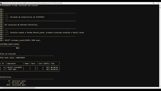 Como funciona plsql result cache? смотреть онлайн