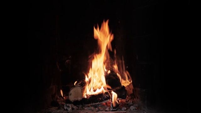 Flamenco Music Fireplace | Burning & crackling fire sounds | Premium | Ultra HD 4K. смотреть онлайн