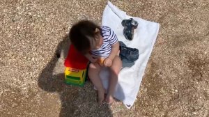 Реборн Тимур (Лиам) купается в море! 😱Поездка на море с куклой реборн/reborn swimming in the sea☀️