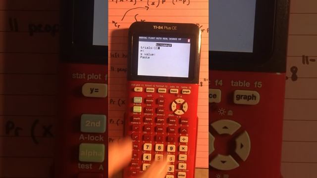 How to use binompdf on the calculator #shortsfeed #shortsvideo #calculator #probability #binomial смотреть онлайн