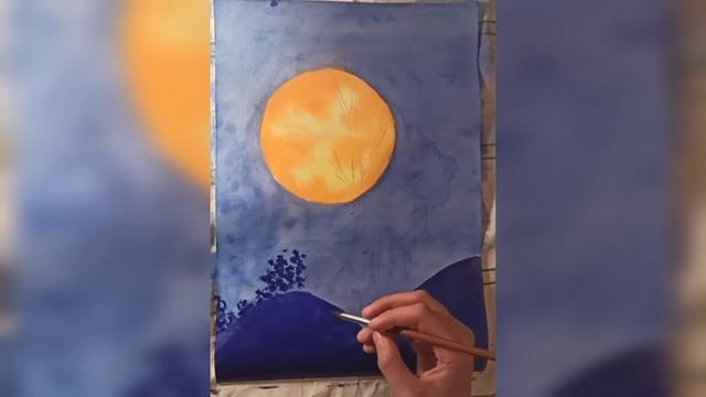 Акварель|Акварель для начинающих|Как рисовать акварелью|Watercolor painting|Painting for beginners смотреть онлайн