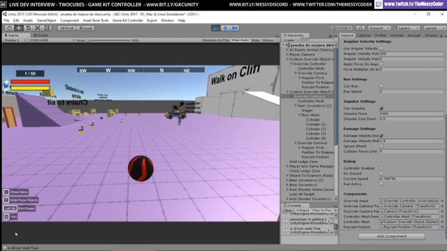 Live Dev Interview - Game Kit Controller with Two Cube (04/2020) смотреть онлайн