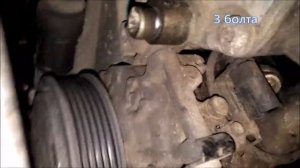 #056(1) Снятие насоса гидроусилителя Audi Q7,Vw Touareg