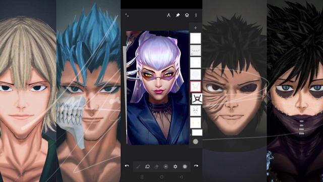 K/DA EVELYNN "League of Legends" Digital Art Time lapse смотреть онлайн