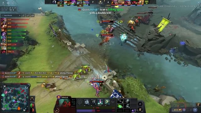 LIQUID vs QUEST - DECIDER MATCH! - DPC 2023 WEU SUMMER TOUR 3 Dota 2 Highlights смотреть онлайн