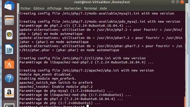Installation de serveur web sur ubuntu смотреть онлайн