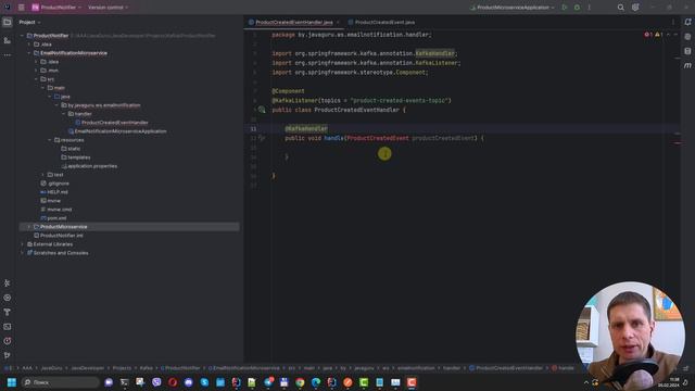 14. Kafka Consumer Microservice (Kafka - полный курс)
