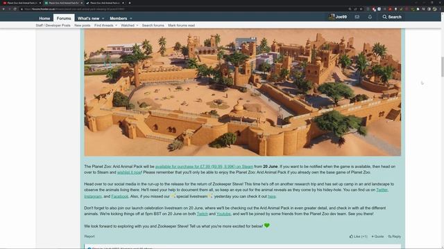 Planet Zoo: Arid Animal Pack смотреть онлайн