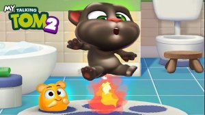 Мой Говорящий Том 2 Ухаживаем за питомцем Играем в миниигры НОВАЯ ИГРА про Говорящего Тома и Друзей