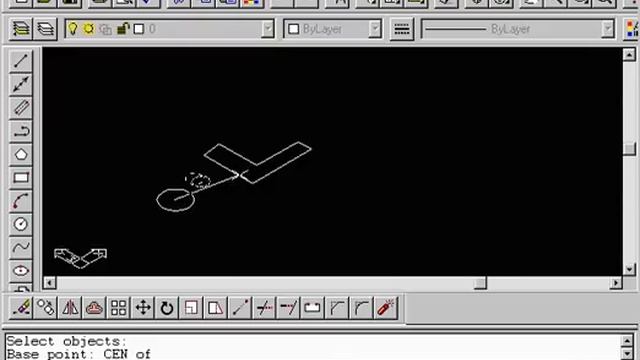 1.3 AutoCAD 3D R14 - 2008 2D Tools With 3D Functions ROTATE MIRROR Command Space Modify Tools Icon смотреть онлайн