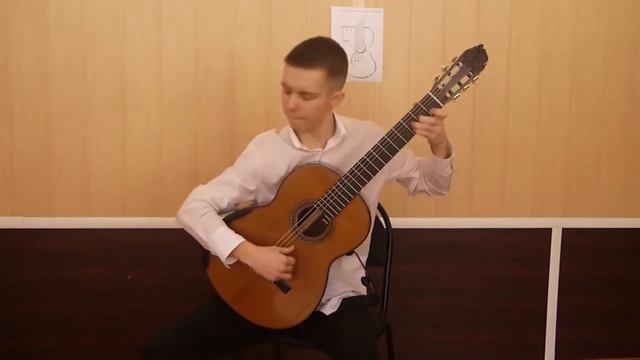 Сергей Руднев - Как по лужку травка (русск нар песня) - исполняет Никита Анисимов смотреть онлайн