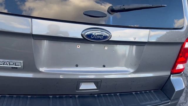 2012 Grey Ford Escape XLT смотреть онлайн