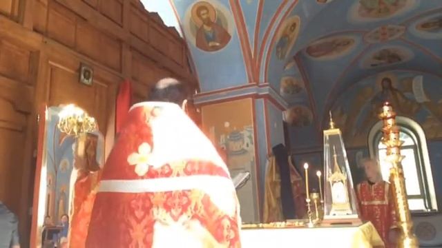 Пронский монастырь. Божественная литургия. Память вмч.и целителя Пантелеимона. смотреть онлайн