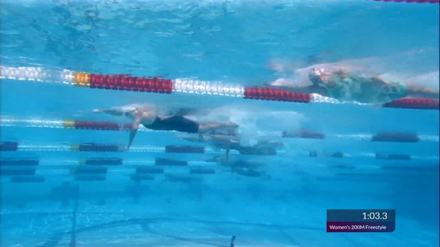Katie Ledecky Sets Fastest Time In The World This Year In Women's 200M Freestyle A Final