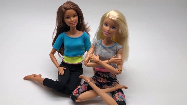 Barbie Made To Move. Обзор и распаковка Барби йога