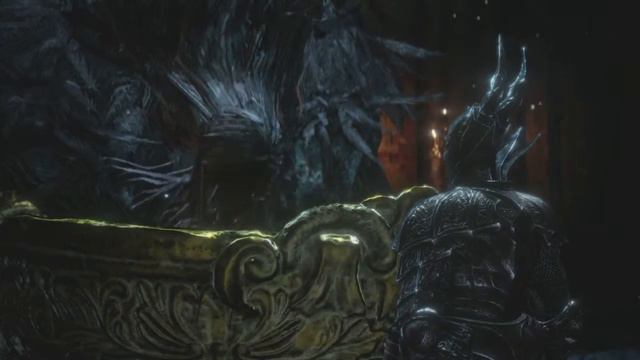DarkSoulsIII (Ashes Of Ariandel) катсцена выхода сестры Фриде