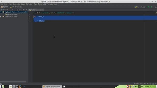 Python3 Dersleri 27 Listeler 2 смотреть онлайн
