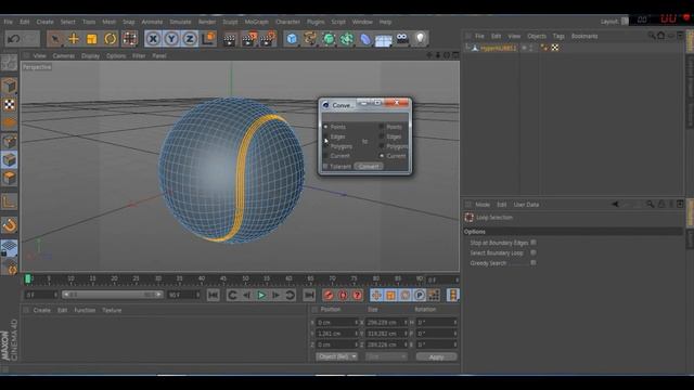 cinema 4d tutorial creating tennis ball easy and accurate смотреть онлайн