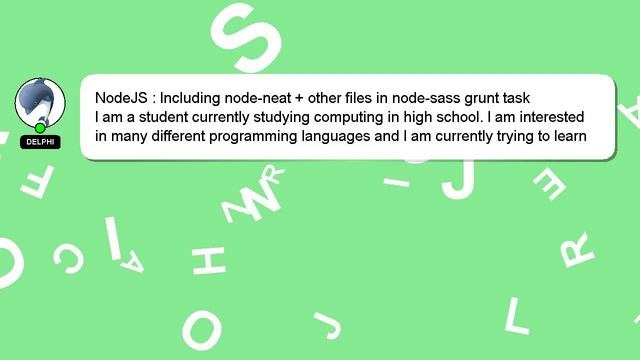 NodeJS : Including node-neat + other files in node-sass grunt task смотреть онлайн