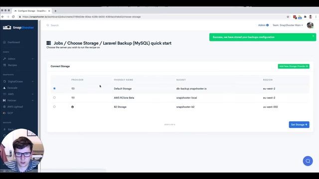 How to Backup A Laravel (MySQL) Application using SnapShooter смотреть онлайн