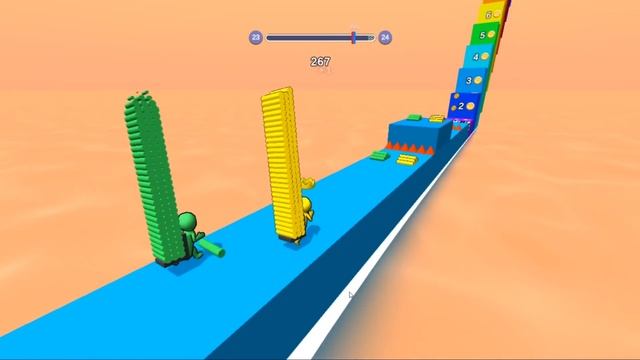 Ladder Race Gameplay Walkthrough All Level 17 - 29 Update (Android,iOS) Part 1 смотреть онлайн