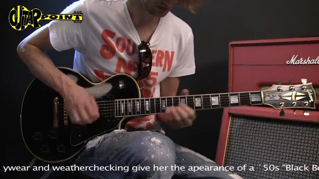 1971 Gibson Les Paul Custom Black / GuitarPoint - Vintage смотреть онлайн