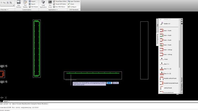 Reinforcement bars with AutoLISP - New programs смотреть онлайн