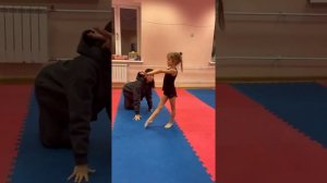 Художественная гимнастика, разбор элементов . Равновесие Заднее