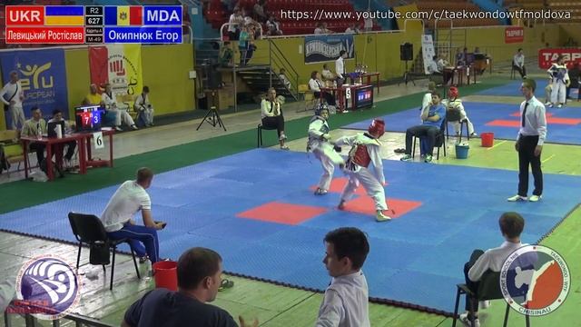 Бой 627 Левицький Ростіслав (UKR) vs Окипнюк Егор (MDA)