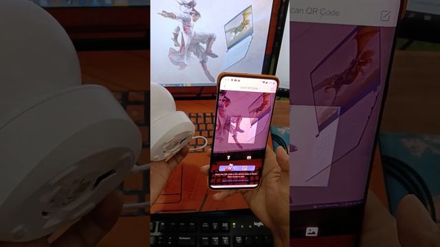 Unboxing and connecting Camera WIFI EZVIZ TY1 смотреть онлайн