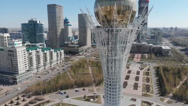 Baiterek Tower Monument in Astana  Kazakhstan