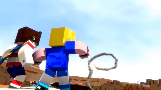 Привет мой друг! [Minecraft video music] смотреть онлайн