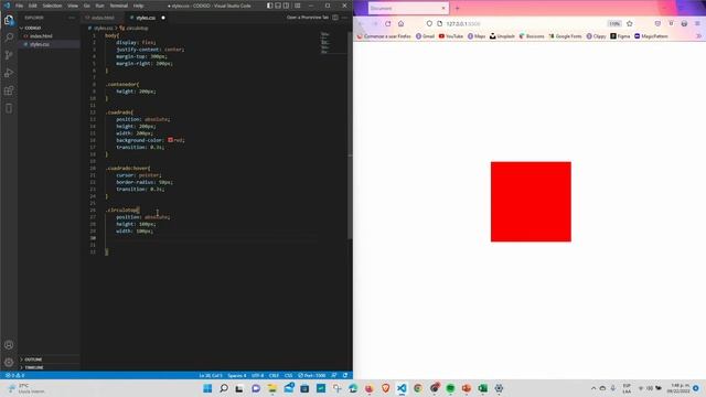 Como hacer hover a un elemento y afectar a otro con HTML y CSS смотреть онлайн