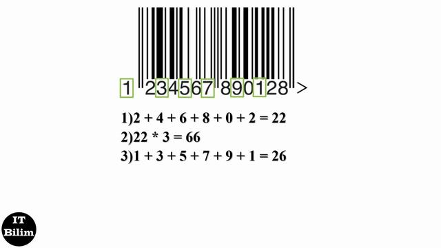 Laboratory work 12 on ICT. How to calculate the check digit of a barcode смотреть онлайн
