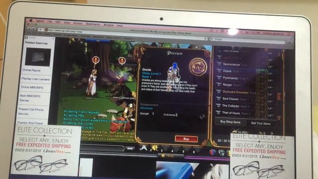 AQW How to get Oracle Class for free смотреть онлайн