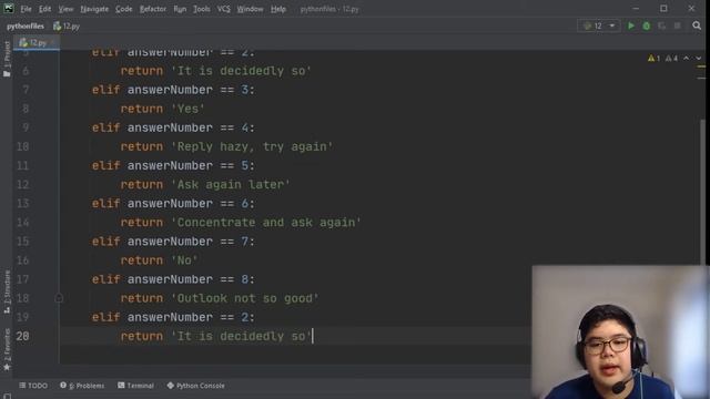 How to Make a Magic 8 Ball in Python смотреть онлайн
