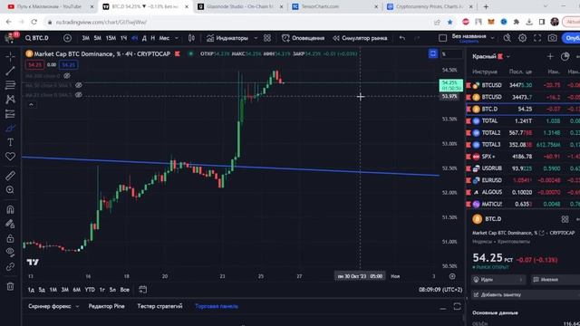 Биткоин, назревает локальная коррекция. Мега рост по альткоинам! Мега иксы! смотреть онлайн