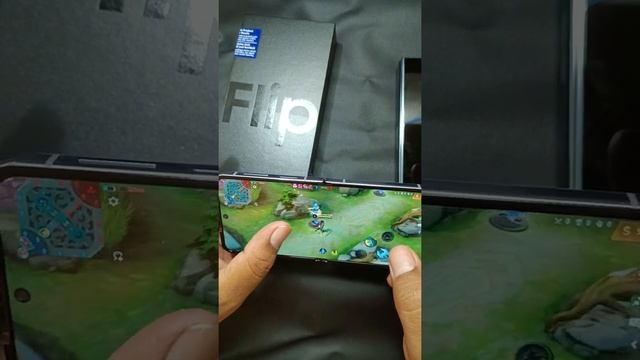 gaming Test SAMSUNG Z FLIP 4 MOBILE LEGEND смотреть онлайн