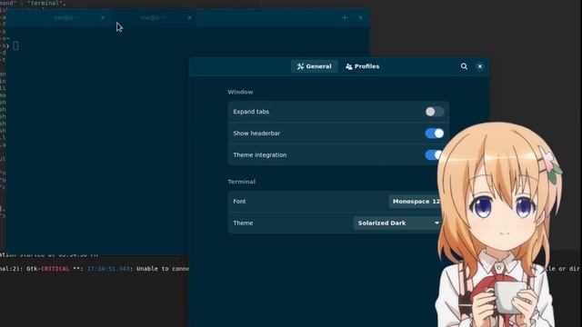 a new terminal for GNOME in GTK4.. with tabs on headerbar!! смотреть онлайн