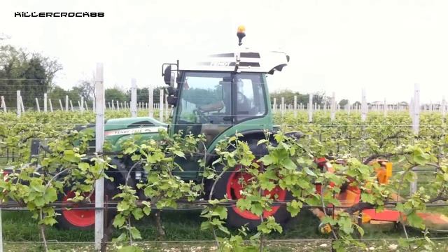 Sfalcio erba 2014 Fendt 210 F e Falciatrice AEDES AS 3200 смотреть онлайн