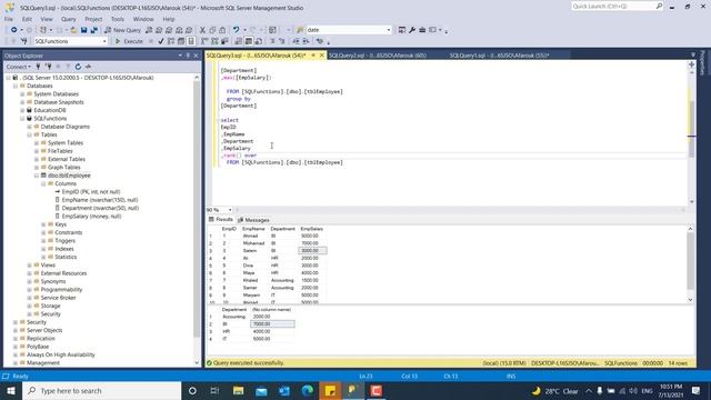 SQL Partition BY clause - بالعربي смотреть онлайн
